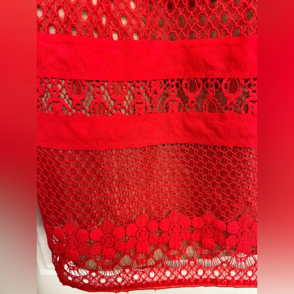 BCBGMaxAzaria Renata Red‎ Dress - Picture 4 of 14